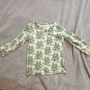 Kate Quinn Clover Bouquet Organic Cotton 4t Long Sleeve Shirt